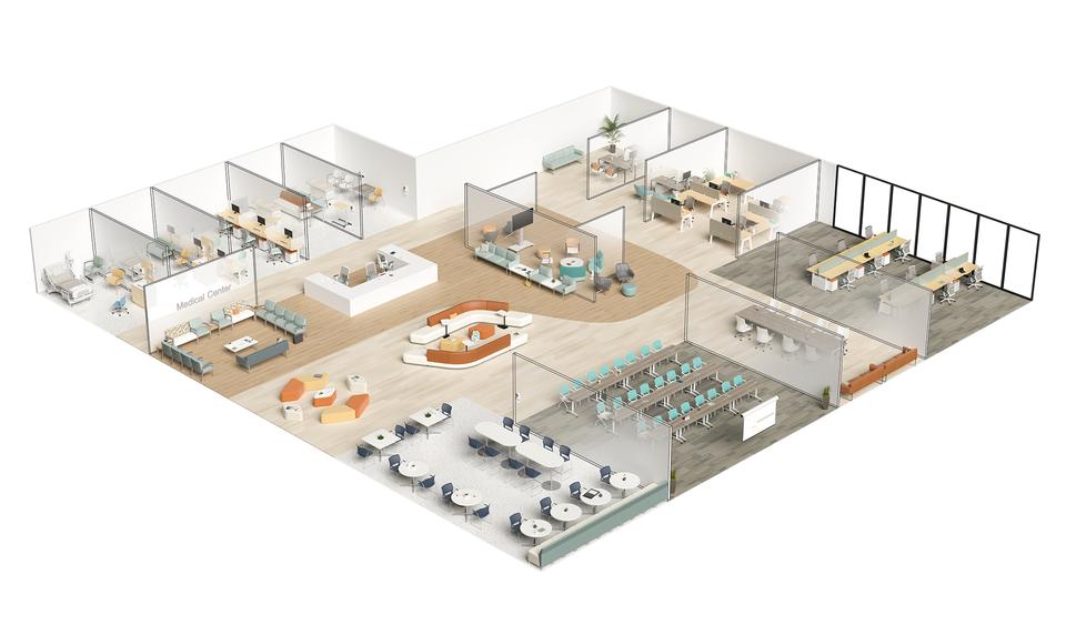 Clinic layout planning